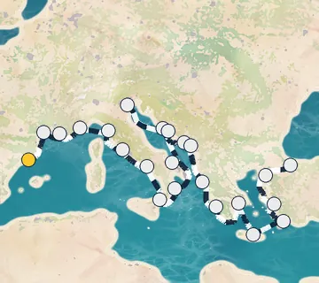 28 Night Barcelona to Istanbul cruise