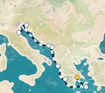 7 Night Athens to Ravenna cruise