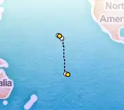 12 Night Papeete to Honolulu cruise