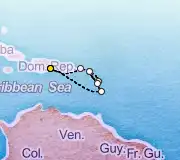 7 Night Santo Domingo to Santo Domingo cruise