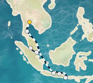 12 Night Bangkok to Bali cruise