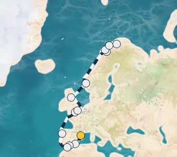 19 Night Barcelona to Tromsø cruise