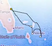 5 Night Port Canaveral to Port Canaveral cruise