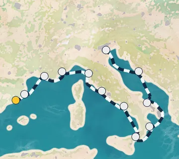 14 Night Barcelona to Venice cruise