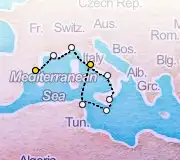10 Night Barcelona to Rome cruise