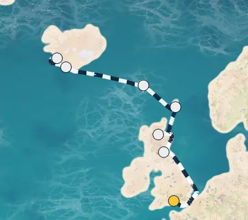 8 Night London to Reykjavik cruise