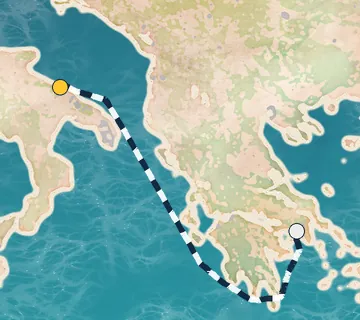 2 Night Bari to Athens cruise