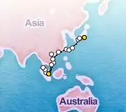 31 Night Singapore to Tokyo cruise