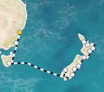 15 Night Sydney to Auckland cruise