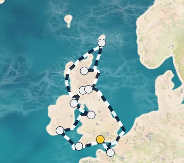 12 Night London to London cruise