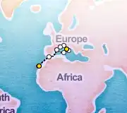 13 Night Las Palmas to Rome cruise