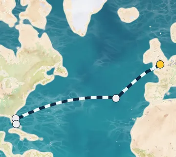 12 Night London to Miami cruise