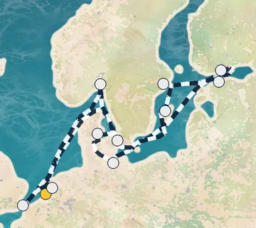 14 Night Rotterdam to Amsterdam cruise