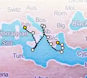 11 Night Rome to Athens cruise