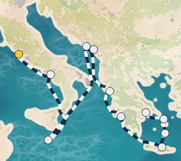 11 Night Rome to Athens cruise