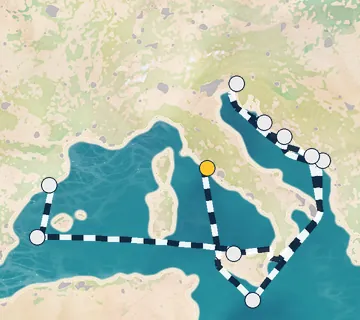 14 Night Rome to Barcelona cruise