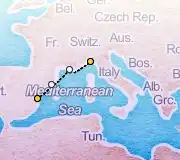 3 Night Portofino to Valencia cruise