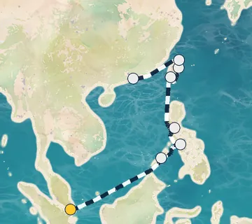 12 Night Singapore to Hong Kong cruise