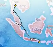 12 Night Bangkok to Benoa cruise