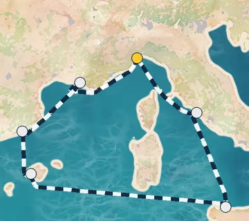7 Night Savona to Savona cruise