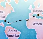 14 Night Taranto to Miami cruise