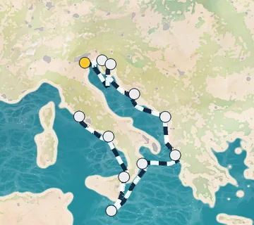 10 Night Venice to Rome cruise