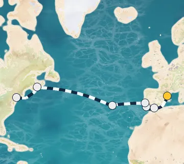 14 Night Barcelona to New York cruise