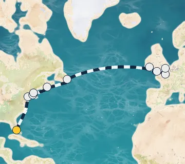 18 Night Miami to Tilbury cruise