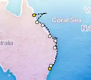 10 Night Cairns to Sydney cruise