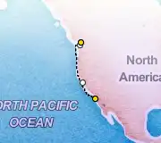 6 Night Vancouver to San Diego cruise