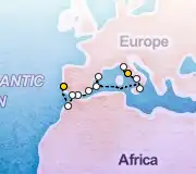 12 Night Rome to Lisbon cruise