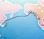 21 Night Tokyo to Vancouver cruise