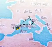 7 Night Ibiza to Palma Mallorca cruise