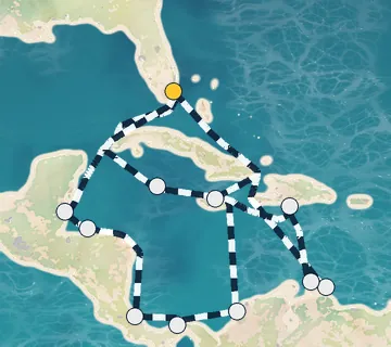 21 Night Miami to Miami cruise