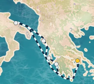 6 Night Athens to Athens cruise