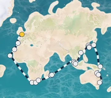 67 Night London to Sydney, Australia cruise