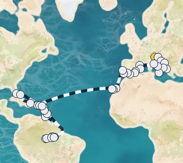 57 Night Venice to Miami cruise