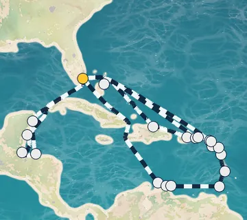 31 Night Miami to Miami cruise