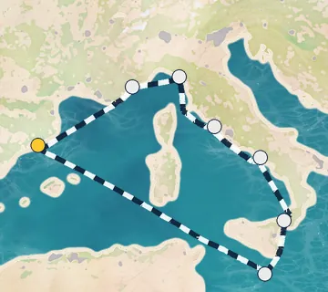 10 Night Barcelona to Barcelona cruise
