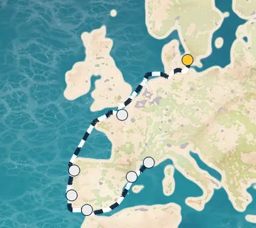 10 Night Copenhagen to Marseille cruise