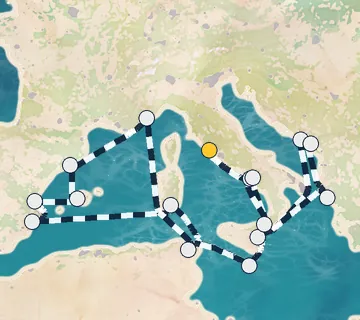 23 Night Rome to Rome cruise