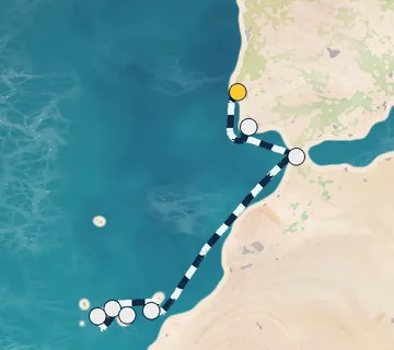 8 Night Lisbon to Las Palmas cruise