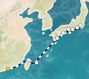 12 Night Hong Kong to Tokyo cruise