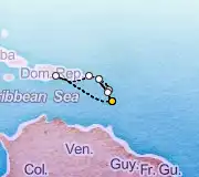 7 Night Fort-de-France to Fort-de-France cruise