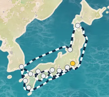 19 Night Tokyo to Tokyo cruise
