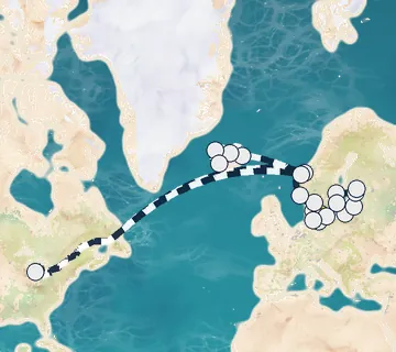 24 Night Copenhagen to Reykjavik cruise