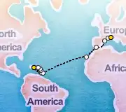 22 Night Savona to La Romana cruise