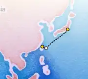 4 Night Tokyo to Taipei cruise