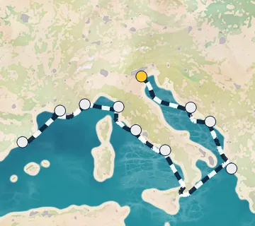 12 Night Venice to Barcelona cruise