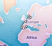 10 Night Kiel to Barcelona cruise
